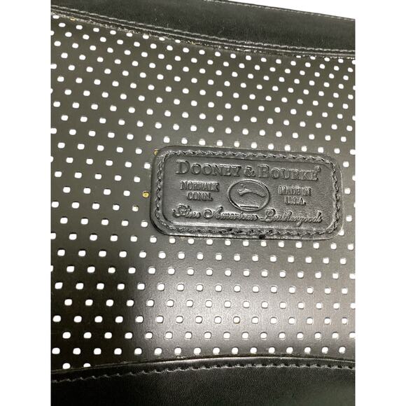 Never Used Vintage Dooney &Bourke Crossbody Women’s 1Size Leather Black & Yellow - Picture 9 of 9